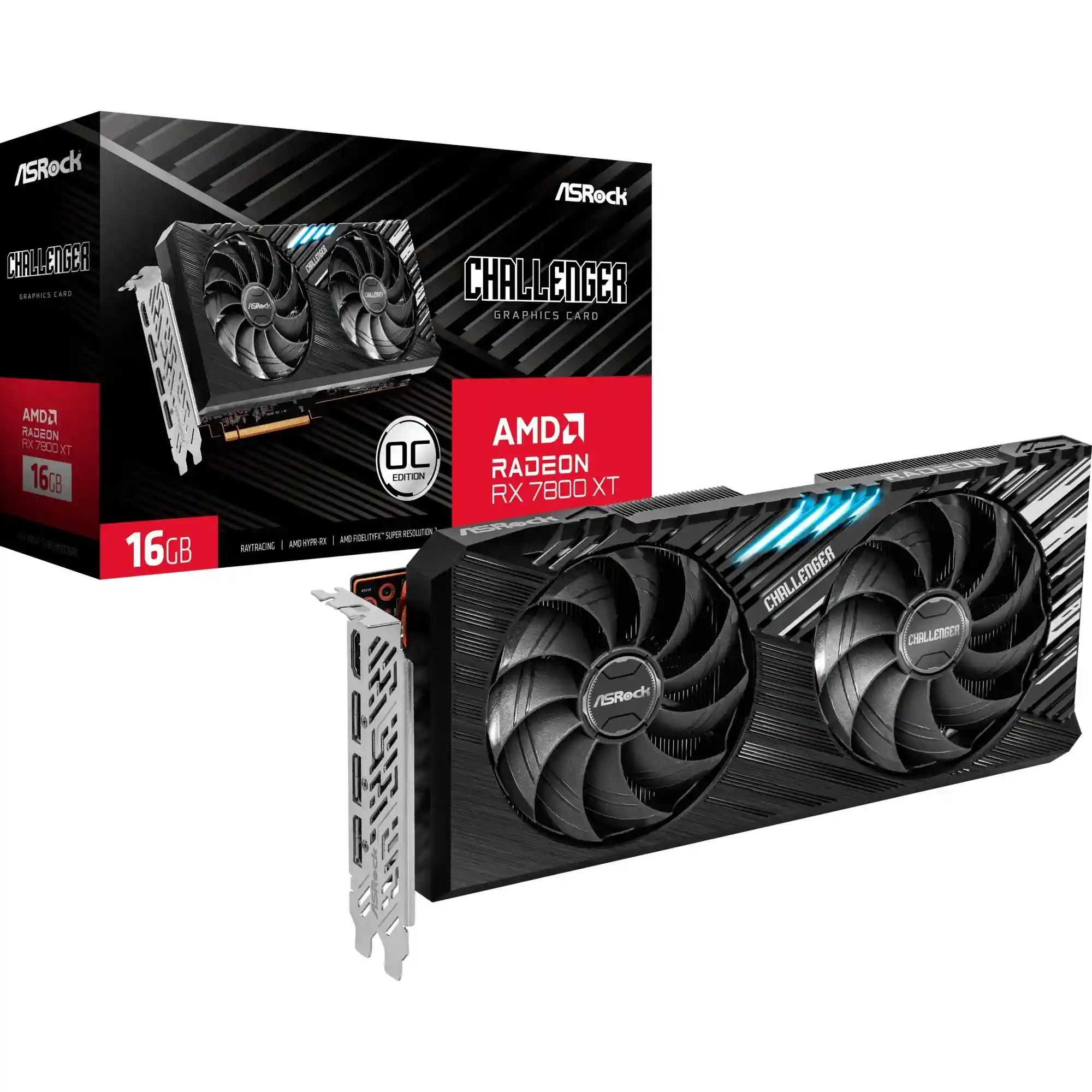 ASRock Radeon RX 7800 XT Challenger 16 GB OC - Miete