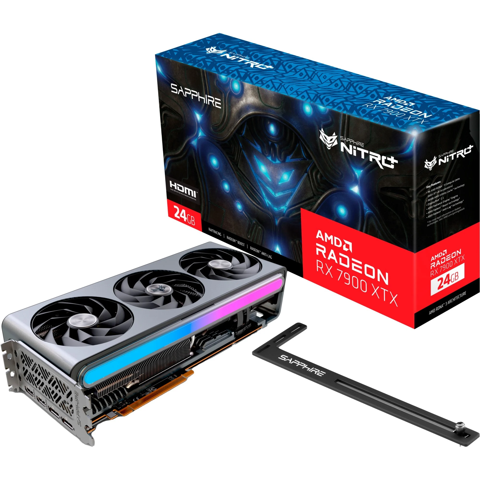 SAPPHIRE Radeon RX 7900 XTX NITRO+ Vapor-X 24GB - Miete