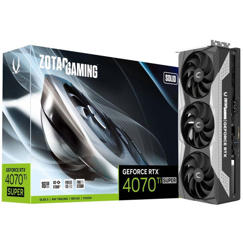 ZOTAC GeForce RTX 4070 Ti SUPER SOLID 16GB - Miete