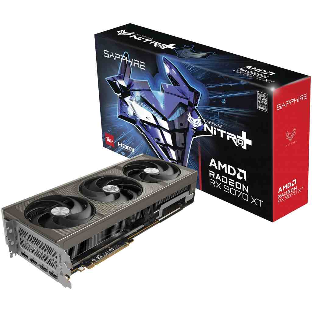 SAPPHIRE RADEON RX 9070 XT NITRO+ Gaming 16GB OC - Miete