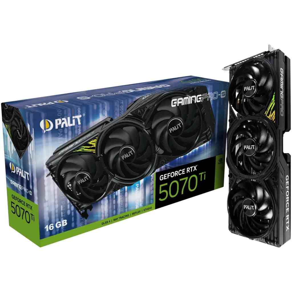 Palit GeForce RTX 5070 TI GamingPro-S 16GB - Miete