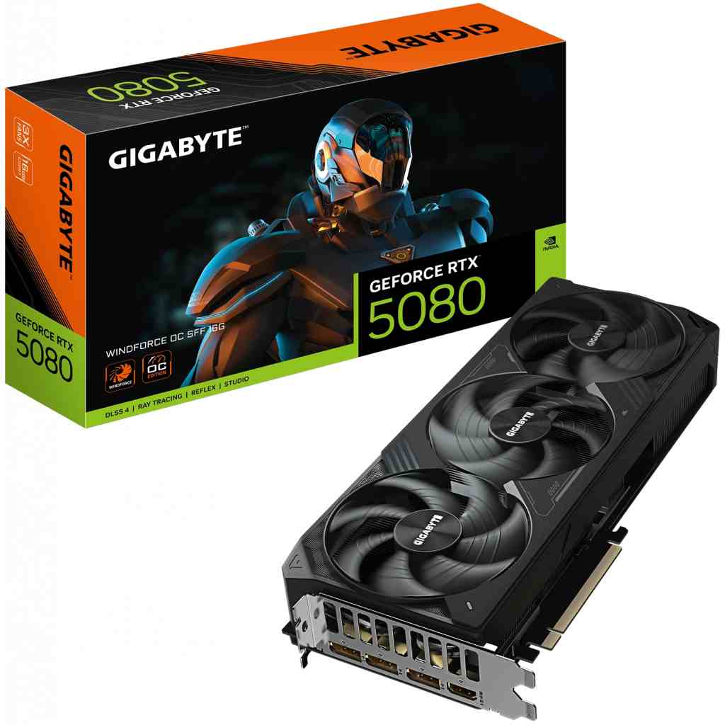 Gigabyte Geforce RTX 5080 Windforce OC SFF 16GB - Miete