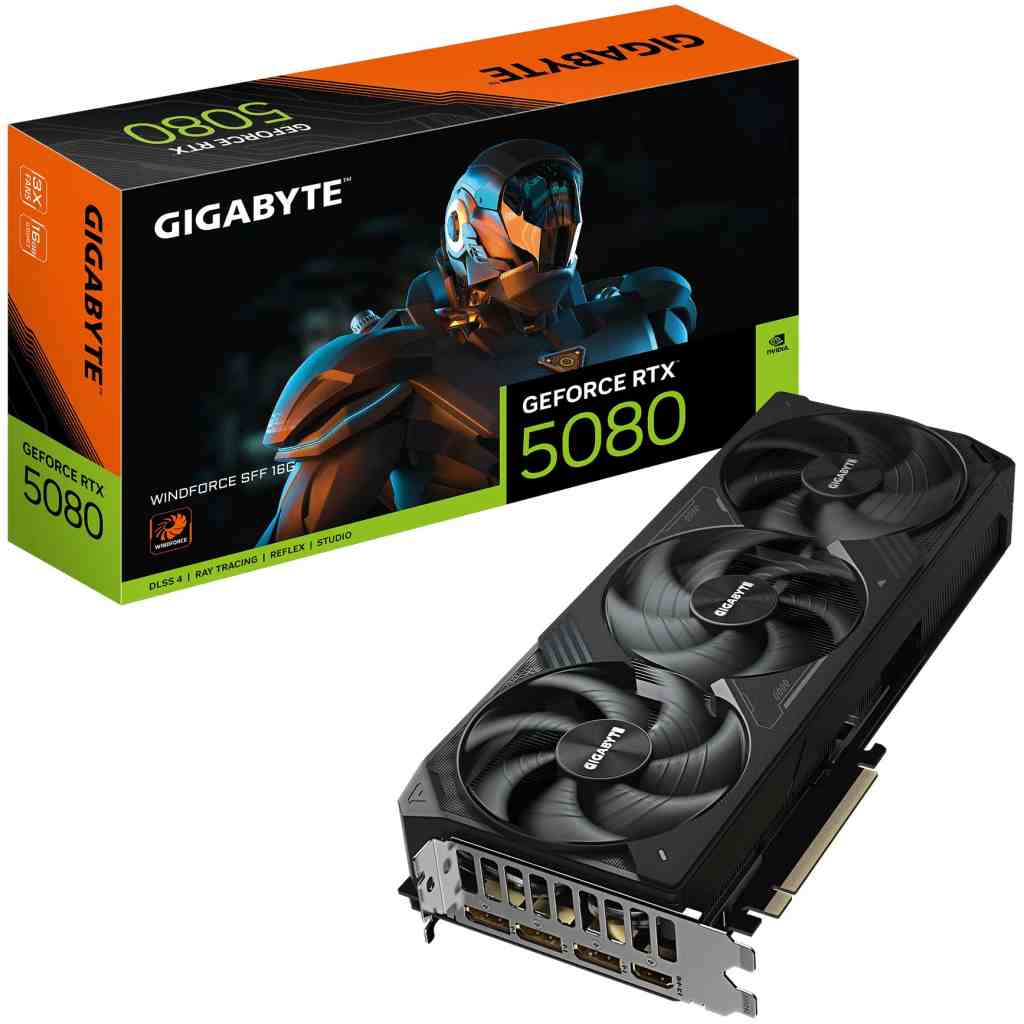 Gigabyte Geforce RTX 5080 Windforce SFF 16GB - Miete