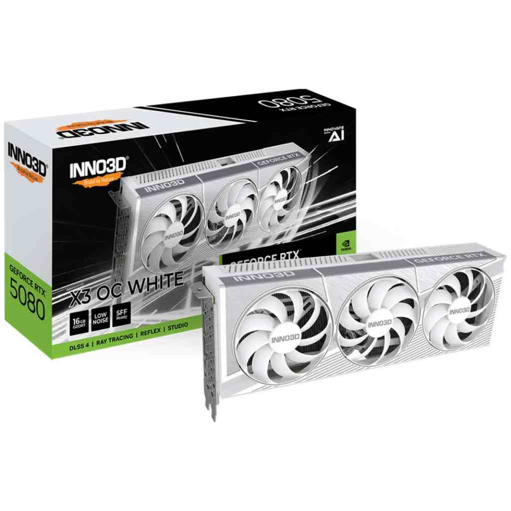 INNO3D GeForce RTX 5080 X3 WHITE 16GB OC - Miete