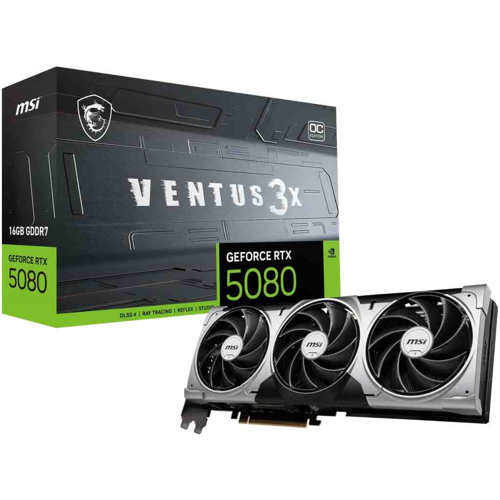 MSI GeForce RTX 5080 VENTUS 3X OC 16GB - Miete