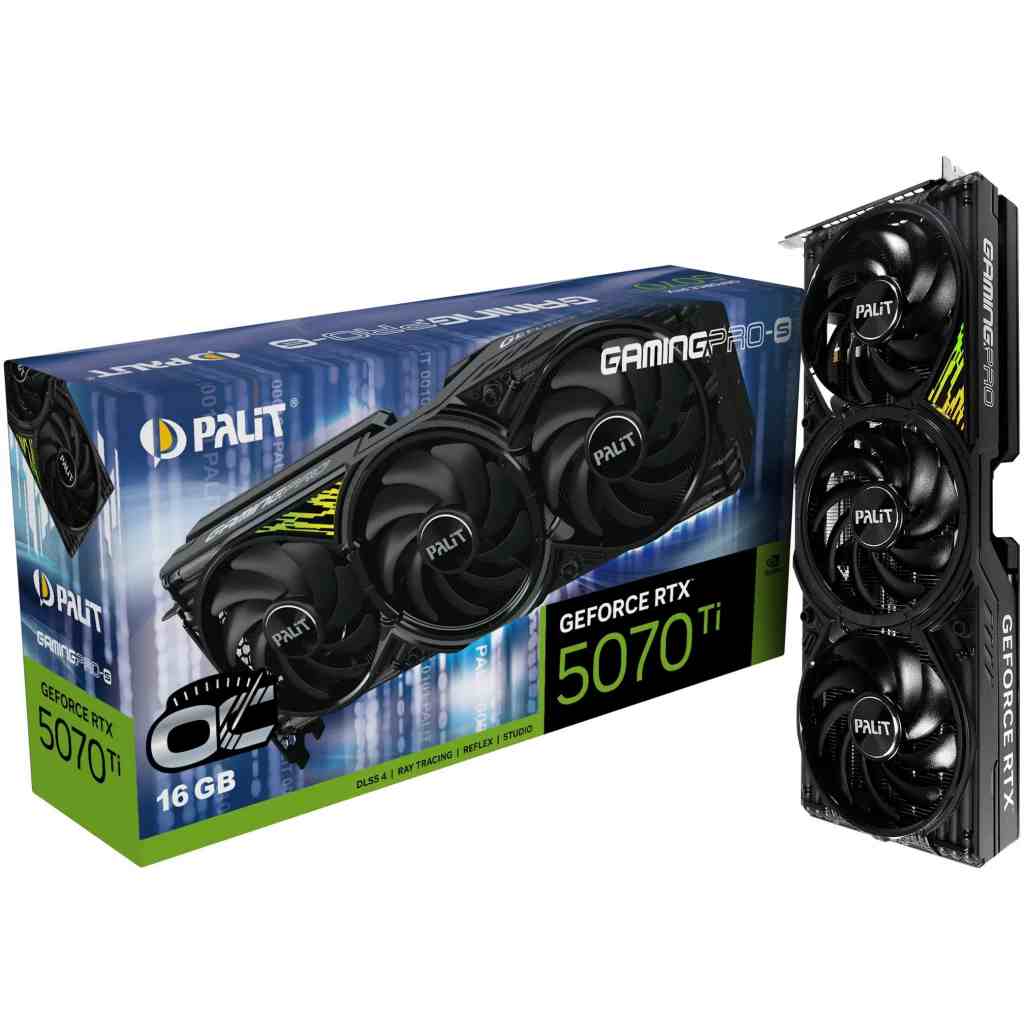 Palit GeForce RTX 5070 TI GamingPro-S OC 16GB - Miete