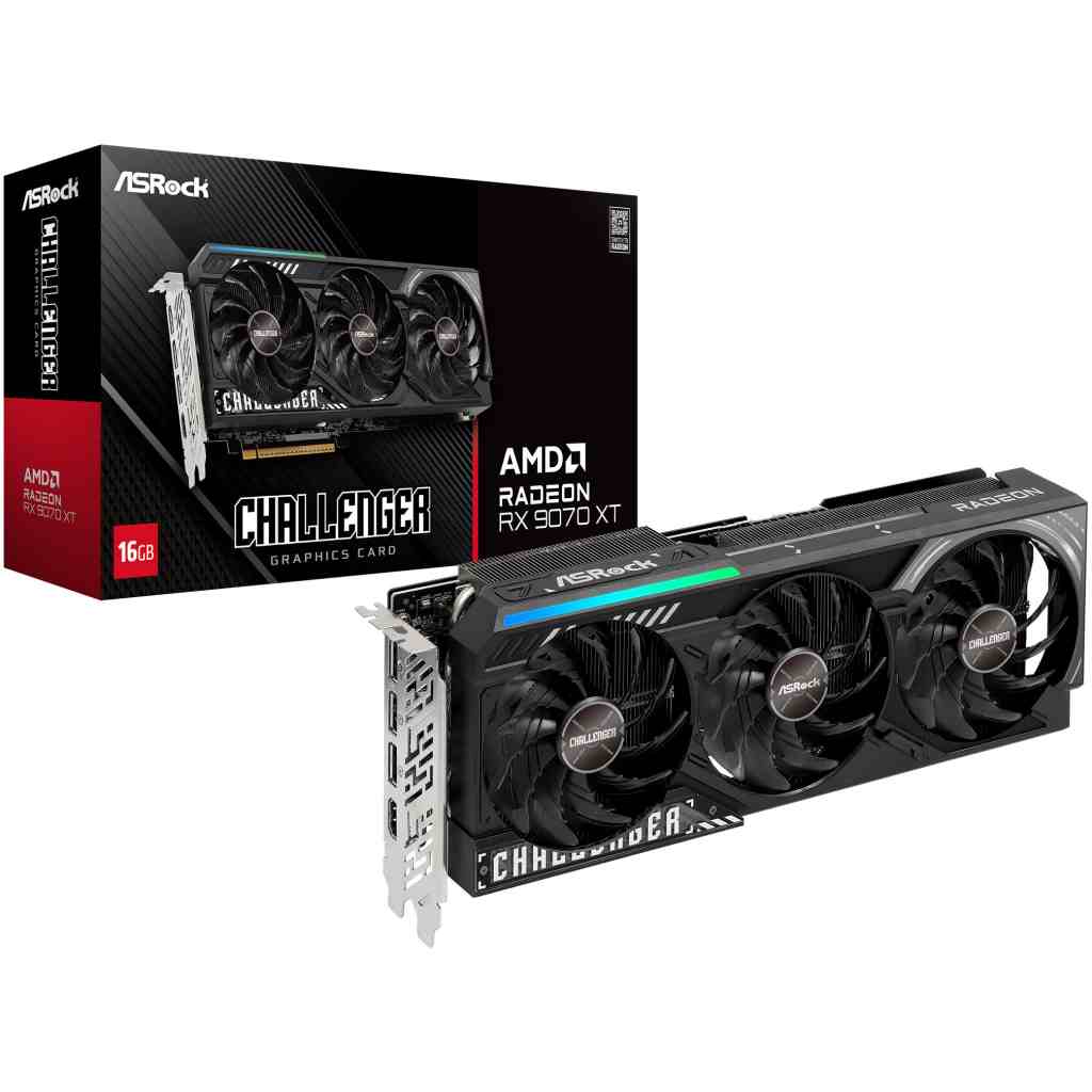 ASROCK Radeon RX 9070 XT Challenger 16GB - Miete