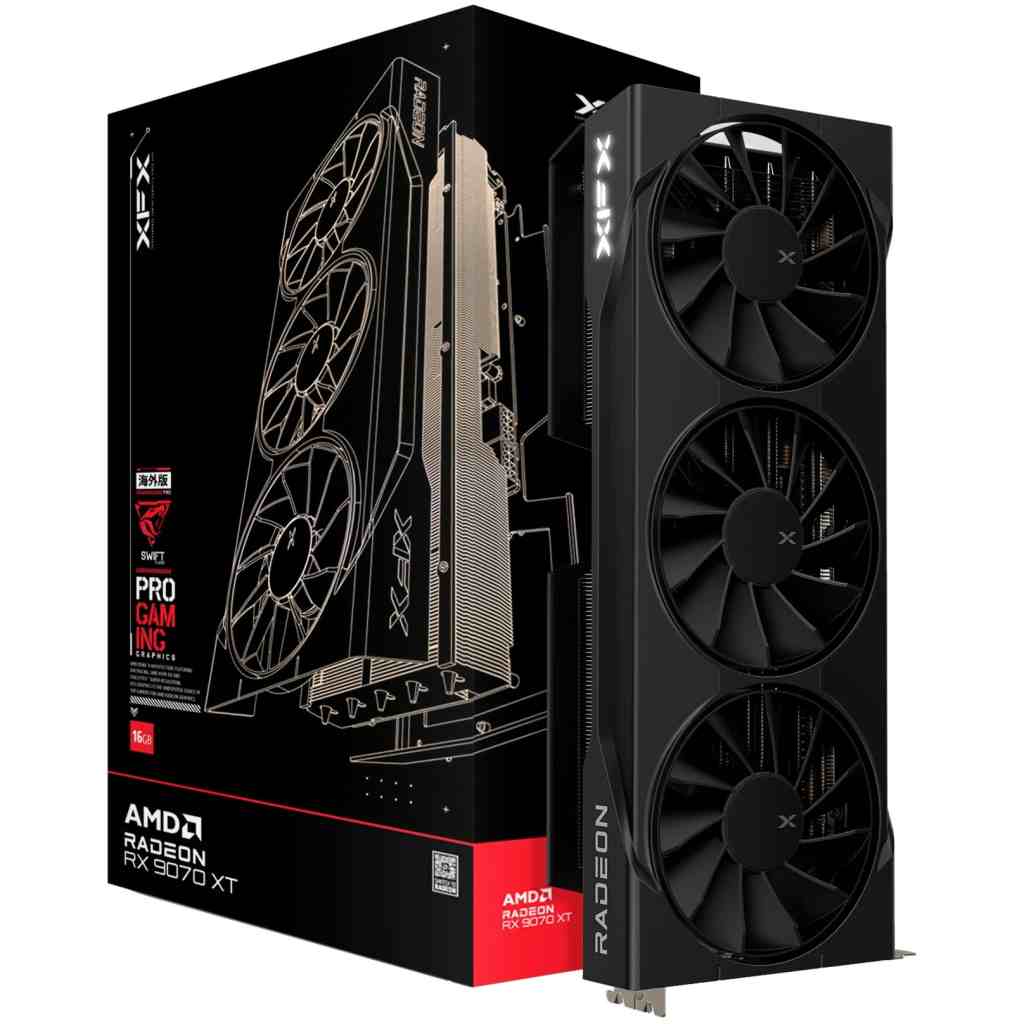 XFX Swift AMD Radeon RX 9070 XT 16GB - Miete